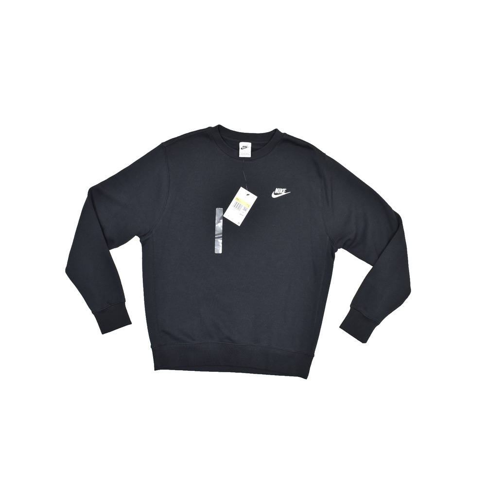 NEW Nike Sportswear Sweatshirt Crewneck Men Sz S Small Black NWT New BV2662-010